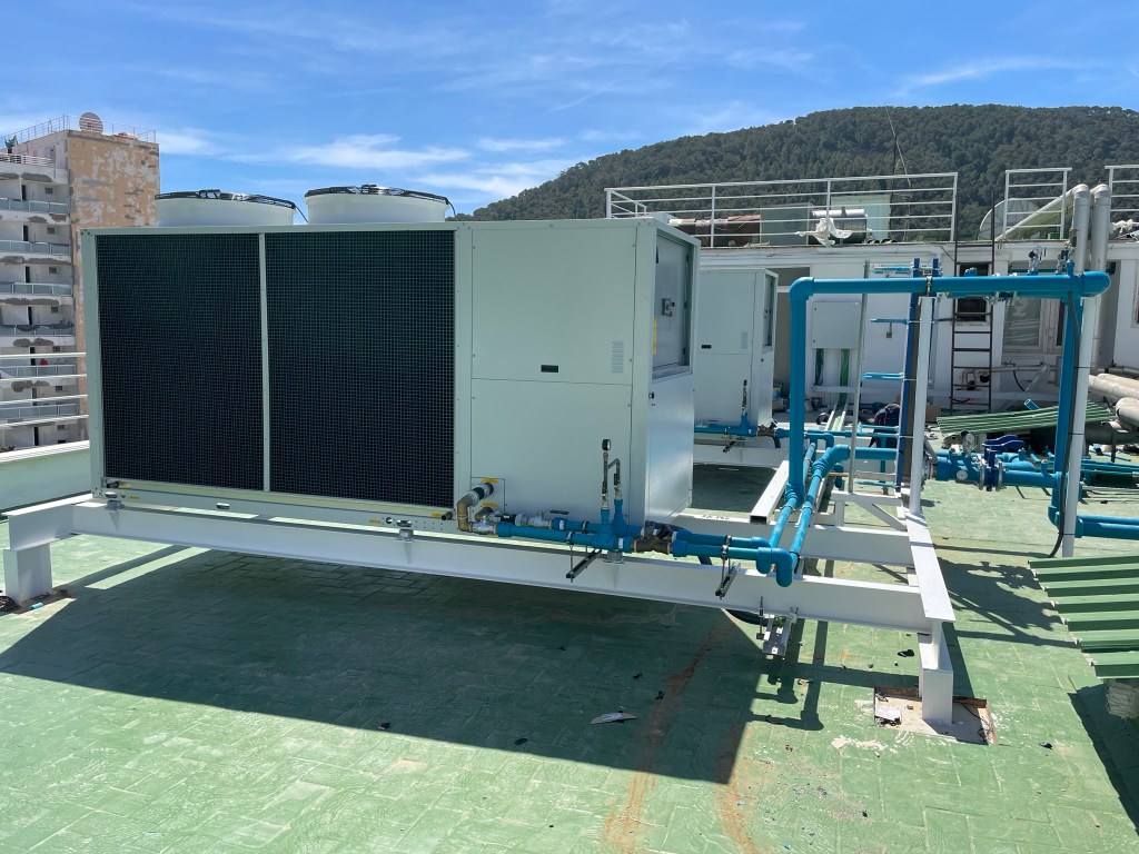 Vysokoteplotní komerční tepelné čerpadlo Enerblue IRIDIUM vzduch - voda