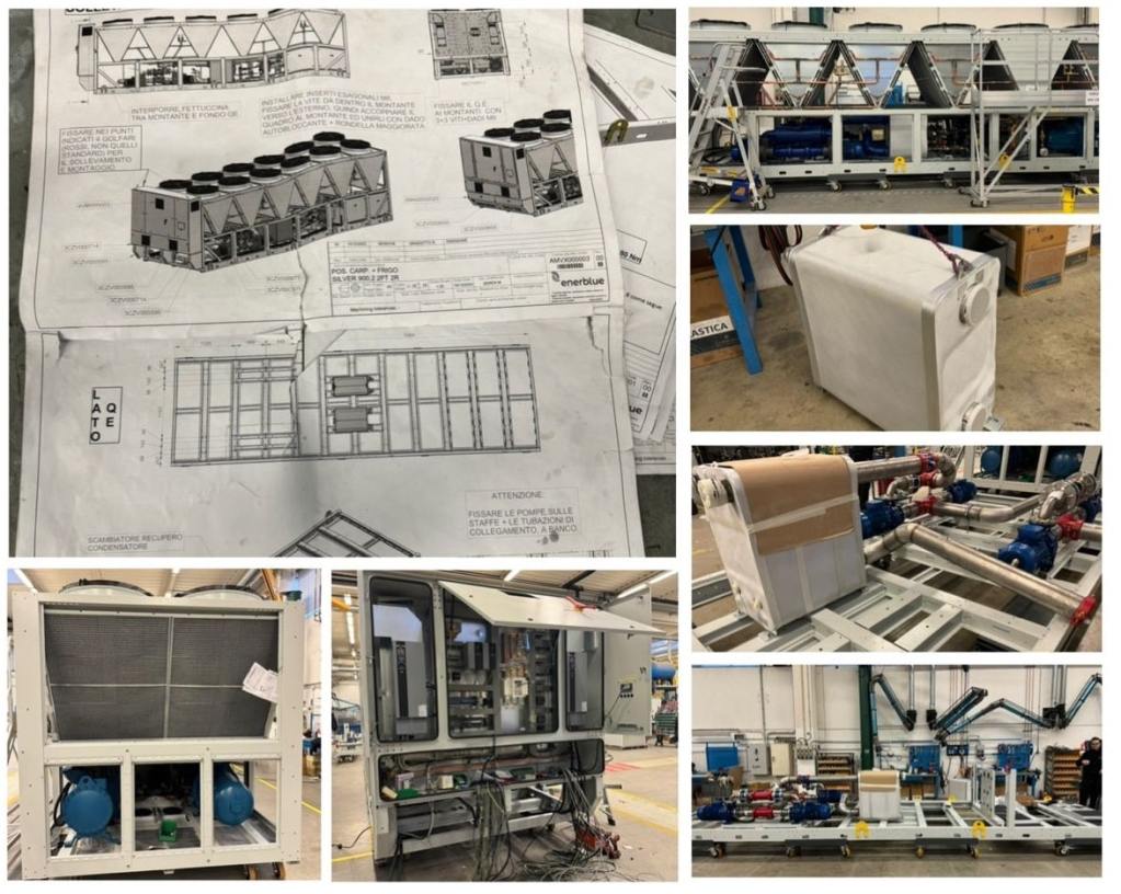 Propanový chladič - chiller s chladivem Propan R290 Enerblue Silver - od návrhu po produkt