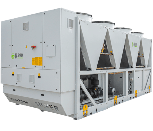 Propanový chladič - chiller s chladivem Propan R290 Enerblue Silver