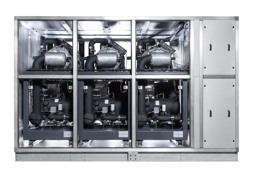 Vysokoteplotní průmyslové tepelné čerpadlo Fenagy s přírodním chladivem izobutan R600a řady HCI