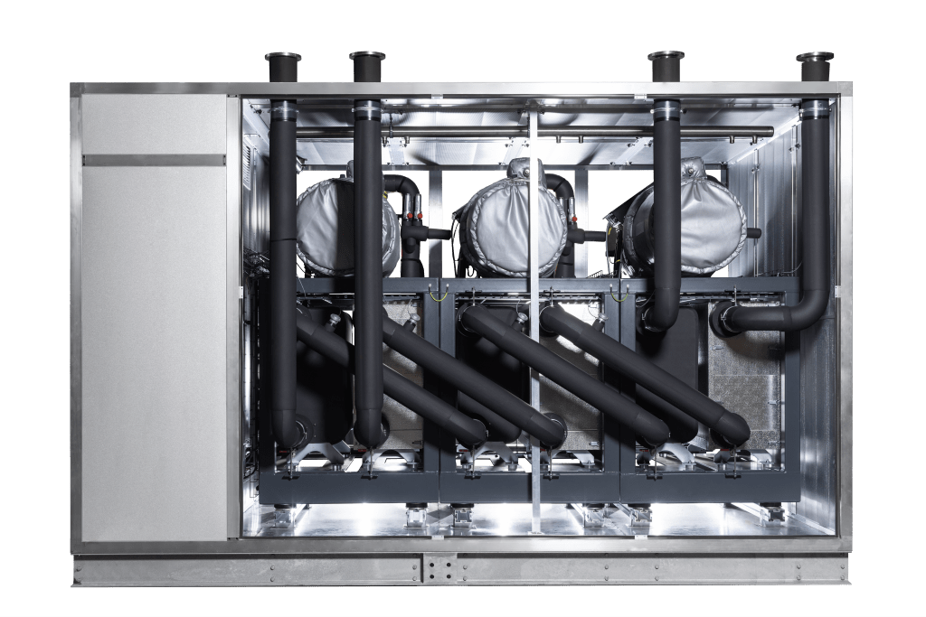 Vysokoteplotní průmyslové tepelné čerpadlo Fenagy s přírodním chladivem izobutan R600a